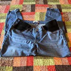 Kancan maternity crop jeans